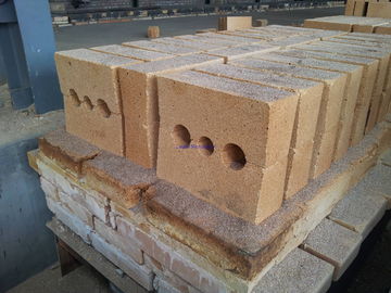 Shaped Insulating Fire Clay Brick Refractory Fireproof For Pizza Oven / Blast Furnaces