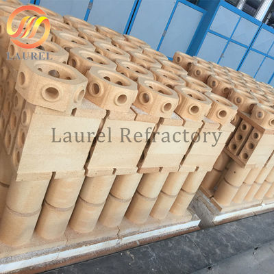 Heat Resistant High Temperature Flint Clay Refractory Runner Bricks For Steel And Metallurgy Industry