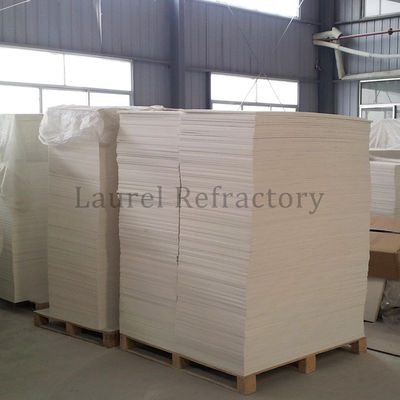 1260C Refractory Insulating Fireproof Aluminium Silicate Wool Ceramic Fiber Board For Boiler Insulation