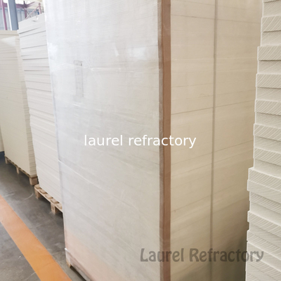 1260 Electrical Fireplace Ceramic Fiber Plate Refractory Thermal Insulation 1200*1000mm for Kiln